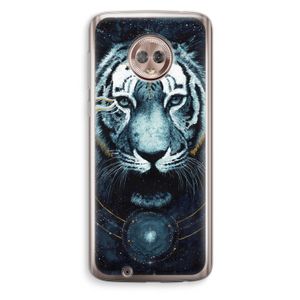 Darkness Tiger: Motorola Moto G6 Transparant Hoesje