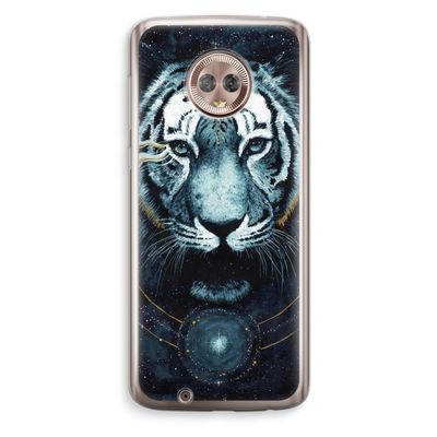 Darkness Tiger: Motorola Moto G6 Transparant Hoesje