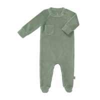 Fresk pyjama velours met voet Forest green Maat Fresk pyjama velours met voet Forest green Maat