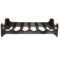PlasticForte Wijnrek - stapelbaar - voor 6 flessen - kunststof - bruin - 60,5 cm - wijnflessen rek PlasticForte Wijnrek - stapelbaar - voor 6 flessen - kunststof - bruin - 60,5 cm - wijnflessen rek