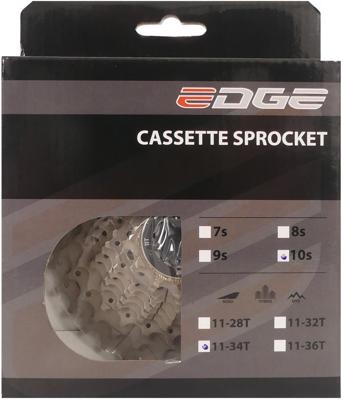 Edge cassette 10 speed cs-m6010 11-34t zilver