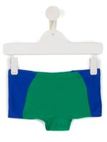 Amir Slama short de bain bicolore - Vert - thumbnail