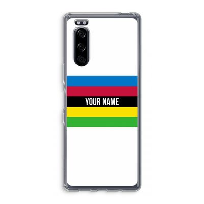 WK Wielrennen: Sony Xperia 5 Transparant Hoesje