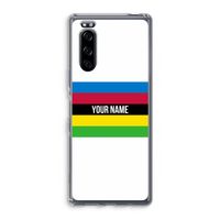 WK Wielrennen: Sony Xperia 5 Transparant Hoesje