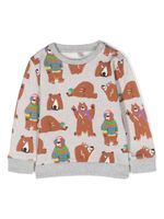 Stella McCartney Kids sweat en coton durable à imprimé - Gris - thumbnail