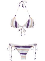 Amir Slama striped bikini set - Rose - thumbnail