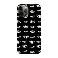 Eye pattern #3: Volledig geprint iPhone 12 Hoesje