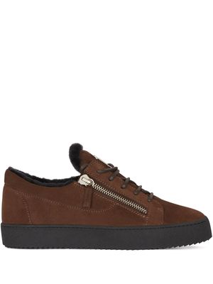 Giuseppe Zanotti baskets Frankie Winter - Marron