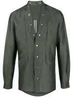 Rick Owens chemise à boutons pression - Vert