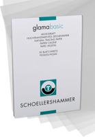 Schoellershammer Glama papier, 100 g, ft 29,7 x 42 cm, A3, transparant, blok van 50 vel