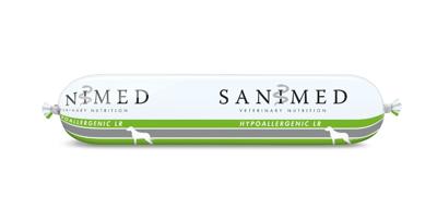 Sanimed Hypoallergenic LR lam worst natvoer hond 400 gram