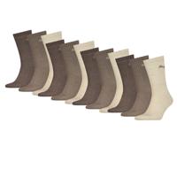 Puma Sportsokken Light Brown Melange 12-pack-47/49