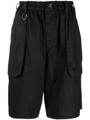 Y-3 short ample en tissu anti-déchirure - Noir