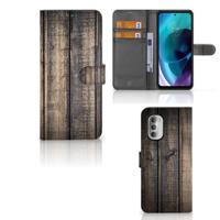 Motorola Moto G51 5G | Book Style Case | Steigerhout