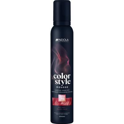 Indola Profession Color Style Mousse Red 200ml Indola Profession Color Style Mousse Red 200ml