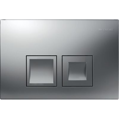 Drukplaat Geberit Delta 25 Square DualFlush Frontbediening Matchroom