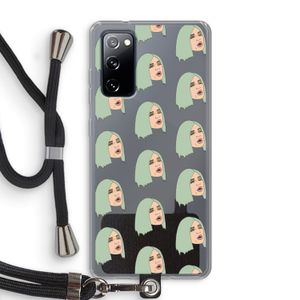 King Kylie: Samsung Galaxy S20 FE / S20 FE 5G Transparant Hoesje met koord