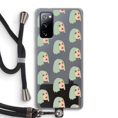 King Kylie: Samsung Galaxy S20 FE / S20 FE 5G Transparant Hoesje met koord