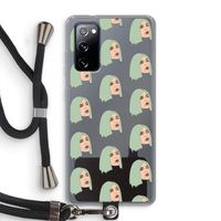 King Kylie: Samsung Galaxy S20 FE / S20 FE 5G Transparant Hoesje met koord