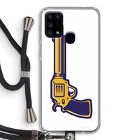 Pew Pew Pew: Samsung Galaxy M31 Transparant Hoesje met koord