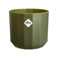 Facet rond 17 cm bos groen bloempot elho - Elho