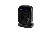 TRONIC Ventilatorkachel met LCD-display en afstandsbediening (Zwart)