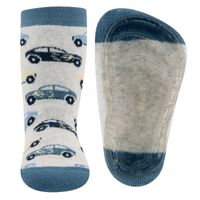 Ewers antislip sokken Stoppi softstep auto's zilvergrijs Maat - thumbnail
