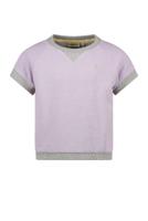 Like Flo Meisjes wafel top - Lilac