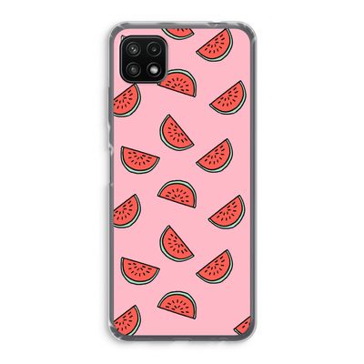 Watermeloen: Samsung Galaxy A22 5G Transparant Hoesje