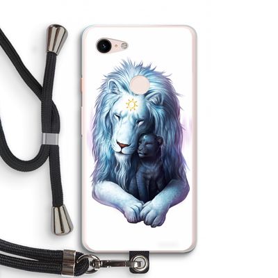 Child Of Light: Pixel 3 XL Transparant Hoesje met koord