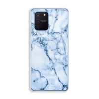 Blauw marmer: Samsung Galaxy Note 10 Lite Transparant Hoesje