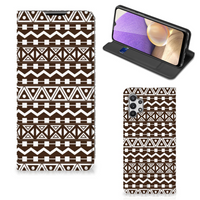 Samsung Galaxy A32 5G Hoesje met Magneet Aztec Brown - thumbnail