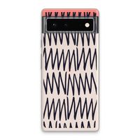 Marrakech Zigzag: Google Pixel 6 Transparant Hoesje