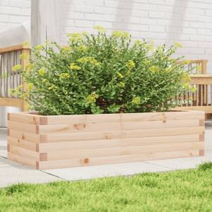VidaXL Plantenbak 90x40x23 cm massief grenenhout