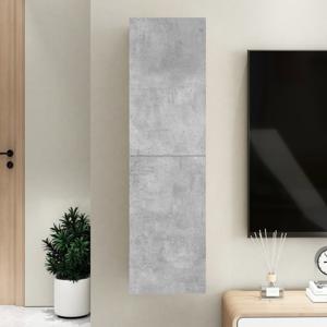 Tv-meubel 30,5x30x110 cm spaanplaat betongrijs