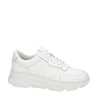 Nelson leren chunky sneakers wit - thumbnail