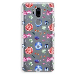 Bloemetjes: LG G7 Thinq Transparant Hoesje