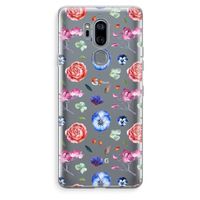 Bloemetjes: LG G7 Thinq Transparant Hoesje Bloemetjes: LG G7 Thinq Transparant Hoesje