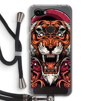 Tiger and Rattlesnakes: Pixel 3a Transparant Hoesje met koord