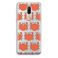Krab: OnePlus 6 Transparant Hoesje