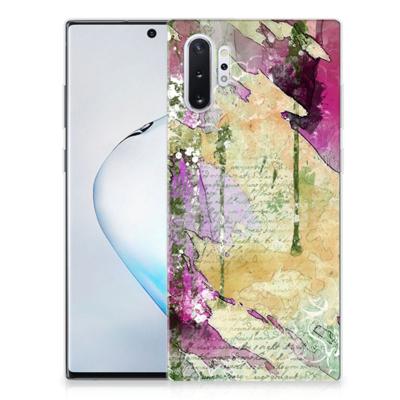 Smartphone hoesje Samsung Galaxy Note 10 Plus Letter Painting Smartphone hoesje Samsung Galaxy Note 10 Plus Letter Painting