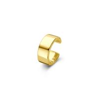 Verguld 925 zilveren ear cuff 11,5 mm - Geel goud, luxe oormanchet