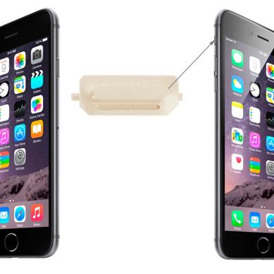 Originele Mute Switch Vibrator-toets voor iPhone 6 & 6 Plus(Gold)