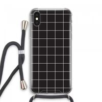 Rooster 2: iPhone XS Max Transparant Hoesje met koord