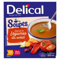 Delical Velouté Van Groenten Van De Zon 4x200ml Delical Velouté Van Groenten Van De Zon 4x200ml