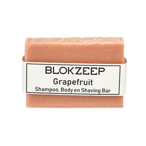 Blokzeep Scheerzeep Shampoo & Body Bar - Grapefruit