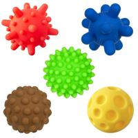 Tullo Zintuiglijke ballen 5 stuks. Tullo Zintuiglijke ballen 5 stuks.