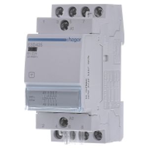 ESD425  - Installation contactor 24VAC 4 NO/ 0 NC ESD425