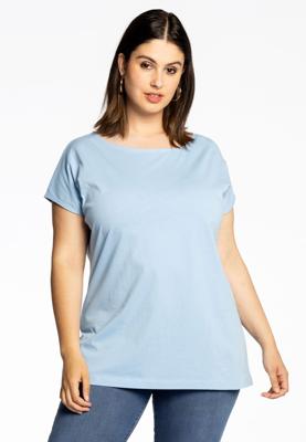 Yoek T-shirt kapmouwen | Licht Blauw | Maat 58/60