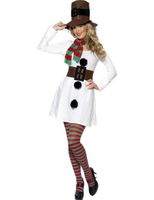 Miss Snowman kostuum